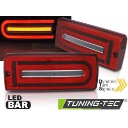 LED BAR TAIL LIGHTS RED WHITE fits MERCEDES W463 G-CLASS 90-18, Nouveaux produits tuning-tec