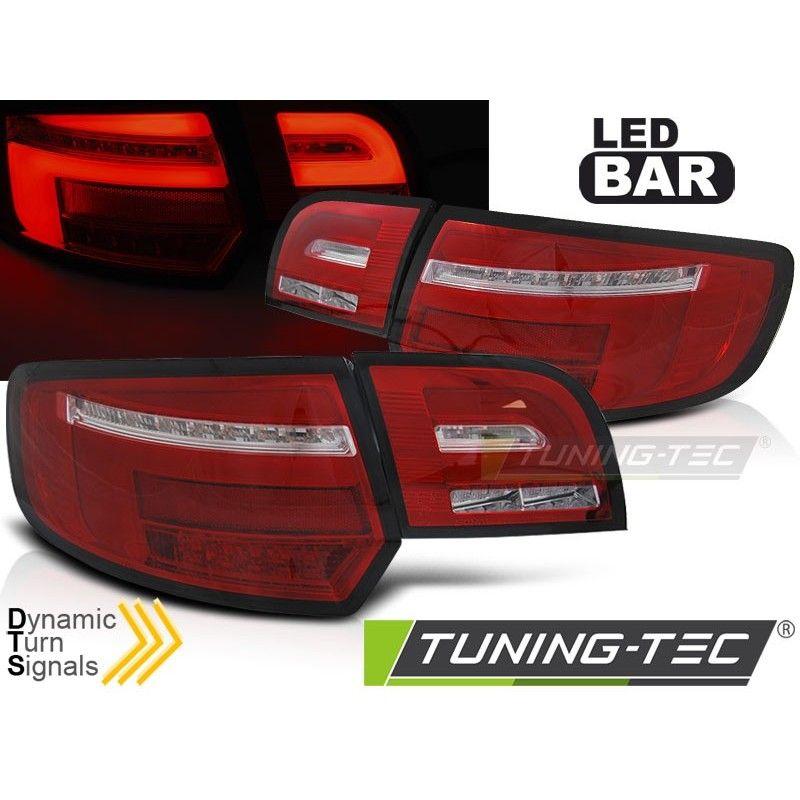 LED BAR TAIL LIGHTS RED WHIE SEQ fits AUDI A3 8P 5D 03-08, Nouveaux produits tuning-tec