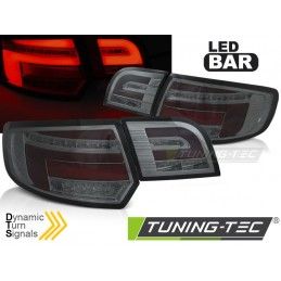 LED BAR RED TAIL LIGHTS SMOKE SEQ fits AUDI A3 8P 5D 08-12, Nouveaux produits tuning-tec