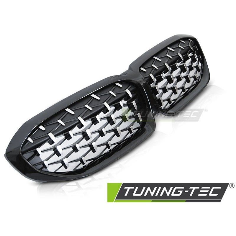 GRILLE DIAMOND GLOSSY BLACK fits BMW G20/G21 19-22, Nouveaux produits tuning-tec