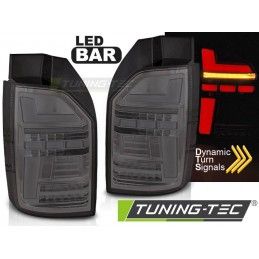 LED BAR TAIL LIGHTS SMOKE SEQ fits VW T6.1 20- OEM BULB, Nouveaux produits tuning-tec