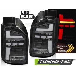 LED BAR TAIL LIGHTS BLACK SEQ fits VW T6.1 20- OEM BULB, Nouveaux produits tuning-tec