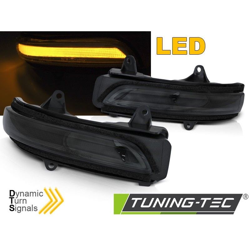 SIDE DIRECTION IN THE MIRROR SMOKE LED SEQ fits TOYOTA LAN CRUISER 150 09-, Nouveaux produits tuning-tec
