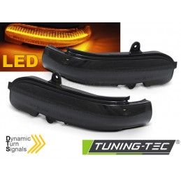 SIDE DIRECTION IN THE MIRROR SMOKE LED SEQ fits MERCEDES W203 T203 CL203 00-07, Nouveaux produits tuning-tec
