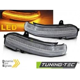 SIDE DIRECTION IN THE MIRROR WHITE LED SEQ fits MERCEDES W203 T203 CL203 00-07, Nouveaux produits tuning-tec