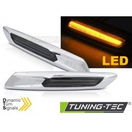 SIDE DIRECTION SILVER SMOKE SEQ LED fits BMW F10/F11 10-13, Nouveaux produits tuning-tec