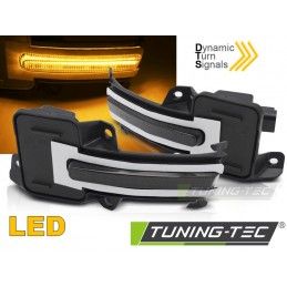 SIDE DIRECTION IN THE MIRROR SMOKE LED SEQ fits HONDA CIVIC X 16-21, Nouveaux produits tuning-tec