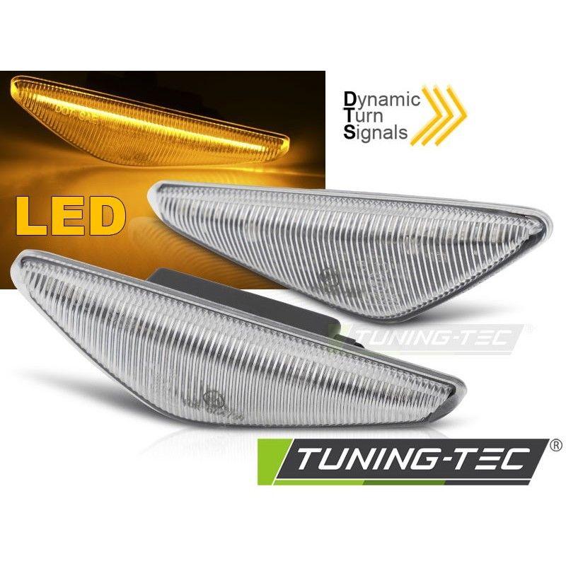 SIDE DIRECTION CHROME LED SEQ fits BMW E46 COUPE 03-06, Nouveaux produits tuning-tec