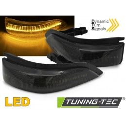 SIDE DIRECTION IN THE MIRROR SMOKE LED fits TOYOTA YARIS III 11-19, Nouveaux produits tuning-tec