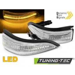 SIDE DIRECTION IN THE MIRROR WHITE LED fits TOYOTA YARIS III 11-19, Nouveaux produits tuning-tec