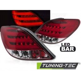 PEUGEOT 207 3D/5D 05.06-06.09 RED WHITE LED BAR, Nouveaux produits tuning-tec