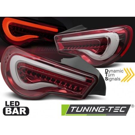 TOYOTA GT86 12-21 LED BAR RED WHITE SEQ, Nouveaux produits tuning-tec