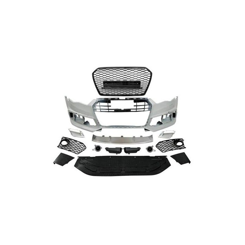 Pare-Choc Avant Audi A6 2015-2018 C7 Look RS6, Nouveaux produits eurolineas Pare-Choc Avant Audi A6 2015-2018 C7 Look RS6, Nouveaux produits eurolineas