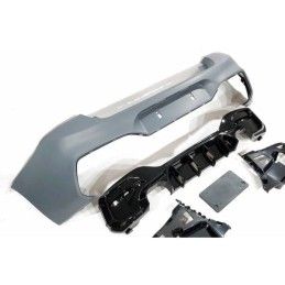 Pare-Choc Arrière BMW F20 /F21 LCI 15-18 Look Performance 2 Sortie double Noir brillant, Nouveaux produits eurolineas