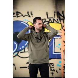 Maxton - Mens Khaki Hoodie 2XL