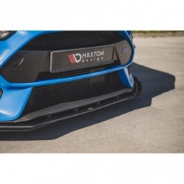 Maxton Racing Durability Front Splitter + Flaps Ford Focus RS Mk3 Black + Gloss Flaps , MAXTON DESIGN