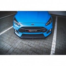 Maxton Racing Durability Front Splitter V.2 Ford Focus RS Mk3 Black, MAXTON DESIGN