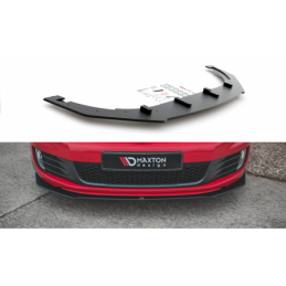 tuning Racing Durability Front Splitter V.3 Volkswagen Golf GTI Mk6 Black