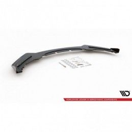 Maxton Racing Durability Front Splitter + Flaps BMW M135i F20 Black + Gloss Flaps , MAXTON DESIGN