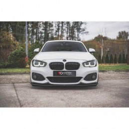 Maxton Racing Durability Front Splitter V.3 for BMW 1 F20 M-Pack Facelift / M140i Black, MAXTON DESIGN