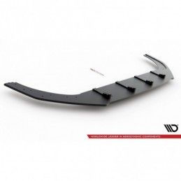 Maxton Racing Durability Front Splitter Volkswagen Golf 8 GTI Black-Red, MAXTON DESIGN