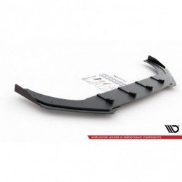 Maxton Racing Durability Front Splitter + Flaps Volkswagen Golf 8 GTI Black + Gloss Flaps , MAXTON DESIGN