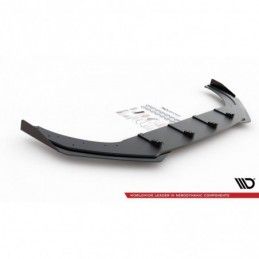 Maxton Racing Durability Front Splitter + Flaps Volkswagen Golf 8 GTI Black + Gloss Flaps , MAXTON DESIGN