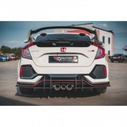 Maxton Racing Durability Rear Valance V.2 Honda Civic X Type R Black, MAXTON DESIGN