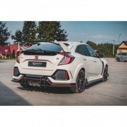 Maxton Racing Durability Rear Valance V.2 Honda Civic X Type R Black, MAXTON DESIGN