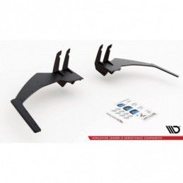 Maxton Racing Durability Rear Valance V.2 Honda Civic X Type R Black, MAXTON DESIGN