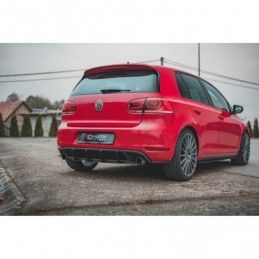 Maxton Racing Durability Rear Diffuser V.2 Volkswagen Golf GTI Mk6 Black, MAXTON DESIGN