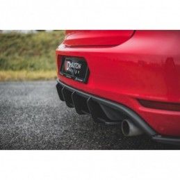 Maxton Racing Durability Rear Diffuser V.2 Volkswagen Golf GTI Mk6 Black, MAXTON DESIGN