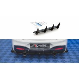 Maxton Racing Durability Rear Diffuser V.3 BMW M140i Black, MAXTON DESIGN