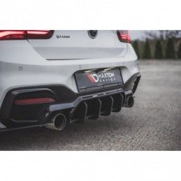 Maxton Racing Durability Rear Diffuser V.4 BMW M140i Red, MAXTON DESIGN