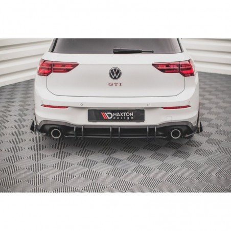 Maxton Racing Durability Rear Diffuser V.2 Volkswagen Golf 8 GTI Black, MAXTON DESIGN