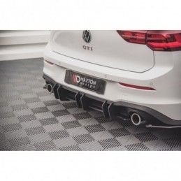 Maxton Racing Durability Rear Diffuser V.2 Volkswagen Golf 8 GTI Red, MAXTON DESIGN