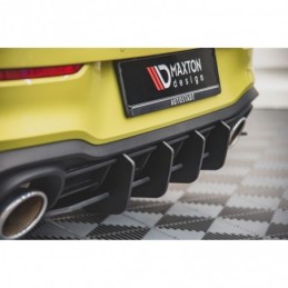 Maxton Racing Durability Rear Diffuser V.1 Volkswagen Golf 8 GTI Clubsport Black, MAXTON DESIGN