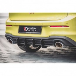 Maxton Racing Durability Rear Diffuser V.1 Volkswagen Golf 8 GTI Clubsport Black-Red, MAXTON DESIGN
