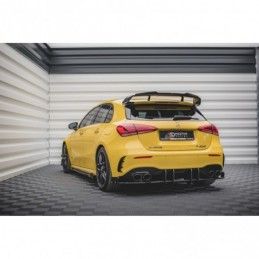 Maxton Street Pro Rear Diffuser Mercedes-AMG A45 S Black-Red, MAXTON DESIGN