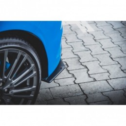 Maxton Racing Durability Rear Side Splitters Ford Focus RS Mk3 Black, MAXTON DESIGN