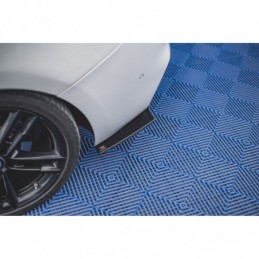 Maxton Racing Durability Rear Side Splitters V.2 for BMW 1 F20 M-Pack M140i Black, MAXTON DESIGN