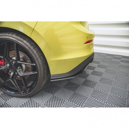 Maxton Racing Durability Rear Side Splitters Volkswagen Golf 8 GTI Clubsport Black, MAXTON DESIGN
