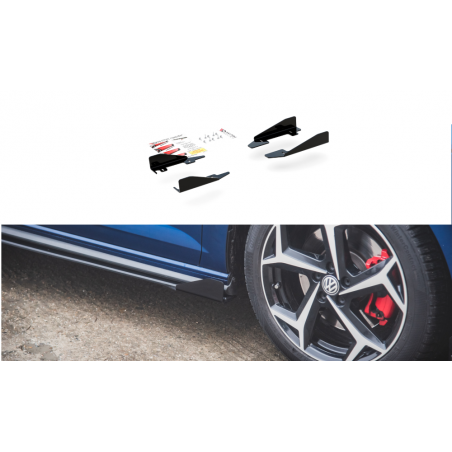 Maxton Side Flaps Volkswagen Polo GTI Mk6 Gloss Flaps, MAXTON DESIGN