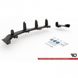 Maxton Racing Durability Rear Valance + Flaps Volkswagen Polo GTI Mk6 Black + Gloss Flaps , MAXTON DESIGN