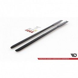 Maxton Racing Durability Side Skirts Diffusers Toyota GR Yaris Mk4 Black, MAXTON DESIGN