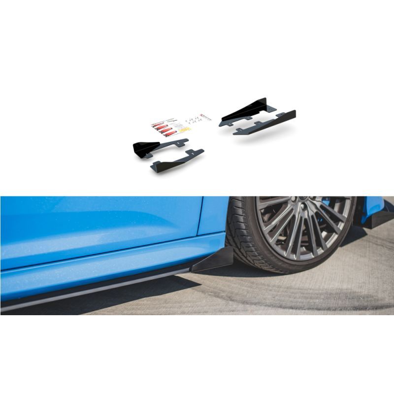 Maxton Side Flaps Ford Focus RS Mk3 Gloss Flaps, MAXTON DESIGN