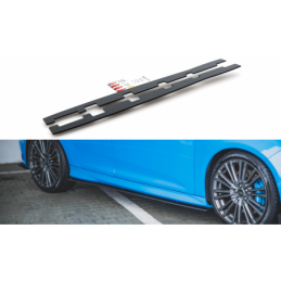tuning Racing Durability Side Skirts Diffusers Ford Focus RS Mk3 Black