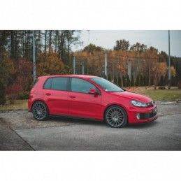 Maxton Racing Durability Side Skirts Diffusers Volkswagen Golf GTI Mk6 Black, MAXTON DESIGN