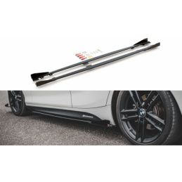 tuning Racing Durability Side Skirts Diffusers V.2 + Flaps for BMW 1 F20 M135i / M140i / M-Pack