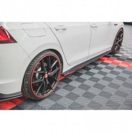 Maxton Racing Durability Side Skirts Diffusers Volkswagen Golf 8 GTI / GTI Clubsport Black, MAXTON DESIGN